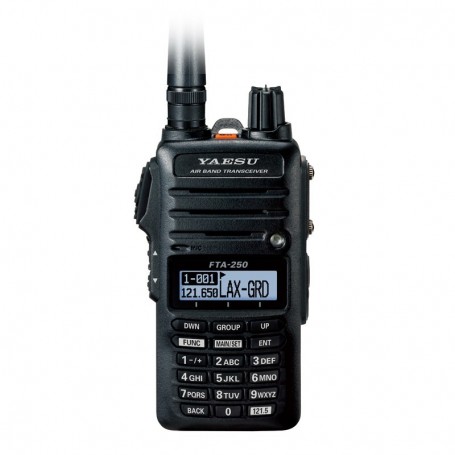 Yaesu FTA-250L ricetrasmettitore aeronautico