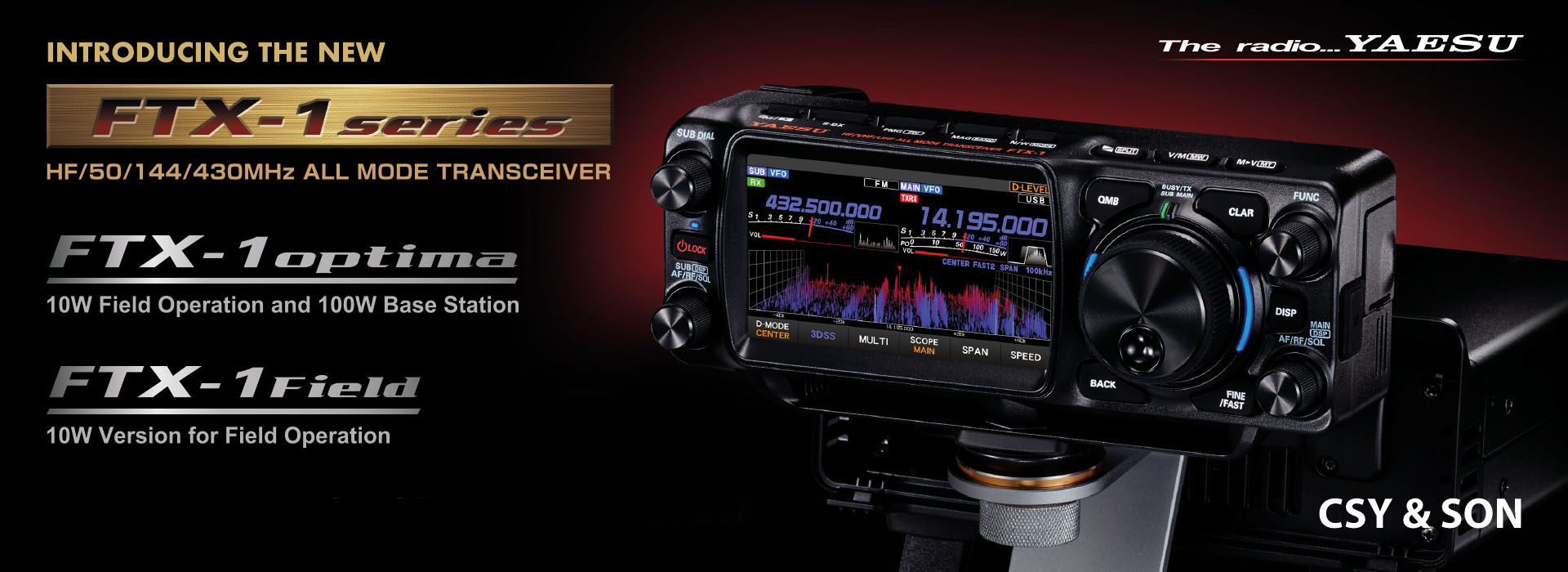 Introducing the new FTX-1 Series
