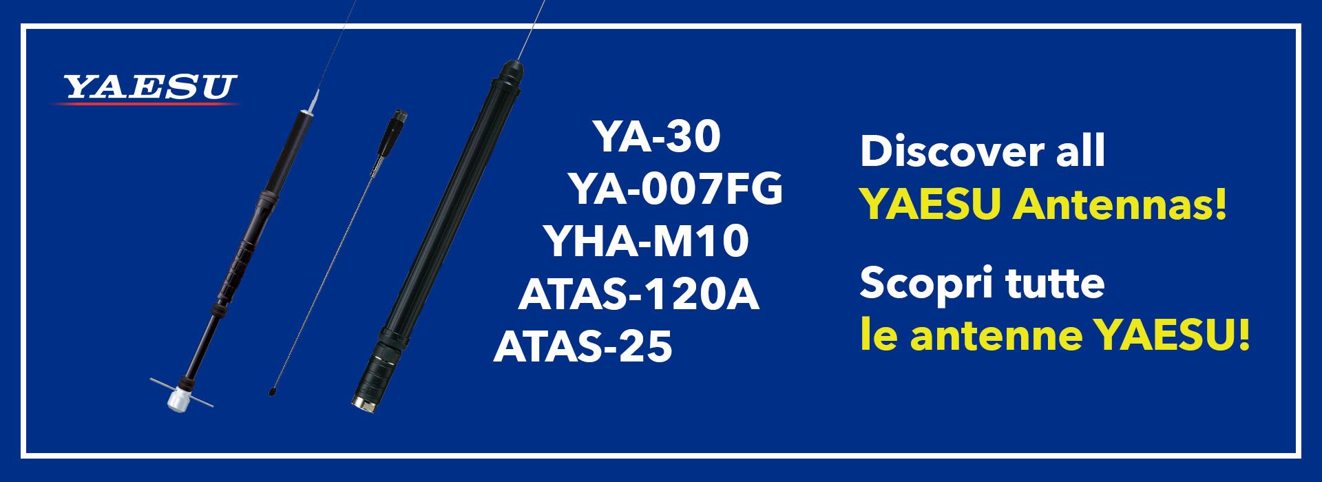 YAESU antennas